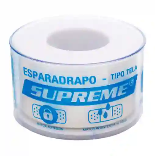 Supreme Esparadrapo Tela Blanco 1 x 5 Yardas