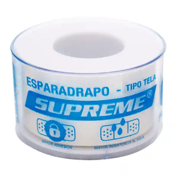 Supreme Esparadrapo Tela Blanco 1 x 5 Yardas