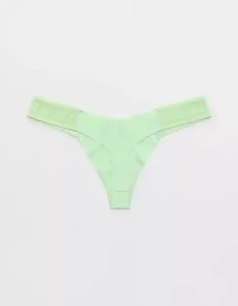 Panti Aerie Verde Talla Medium American Eagle 84457989