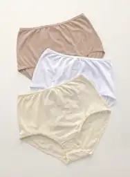 Paqx3 Panties Clásicos Con Excelente Cubrimiento 1238X3