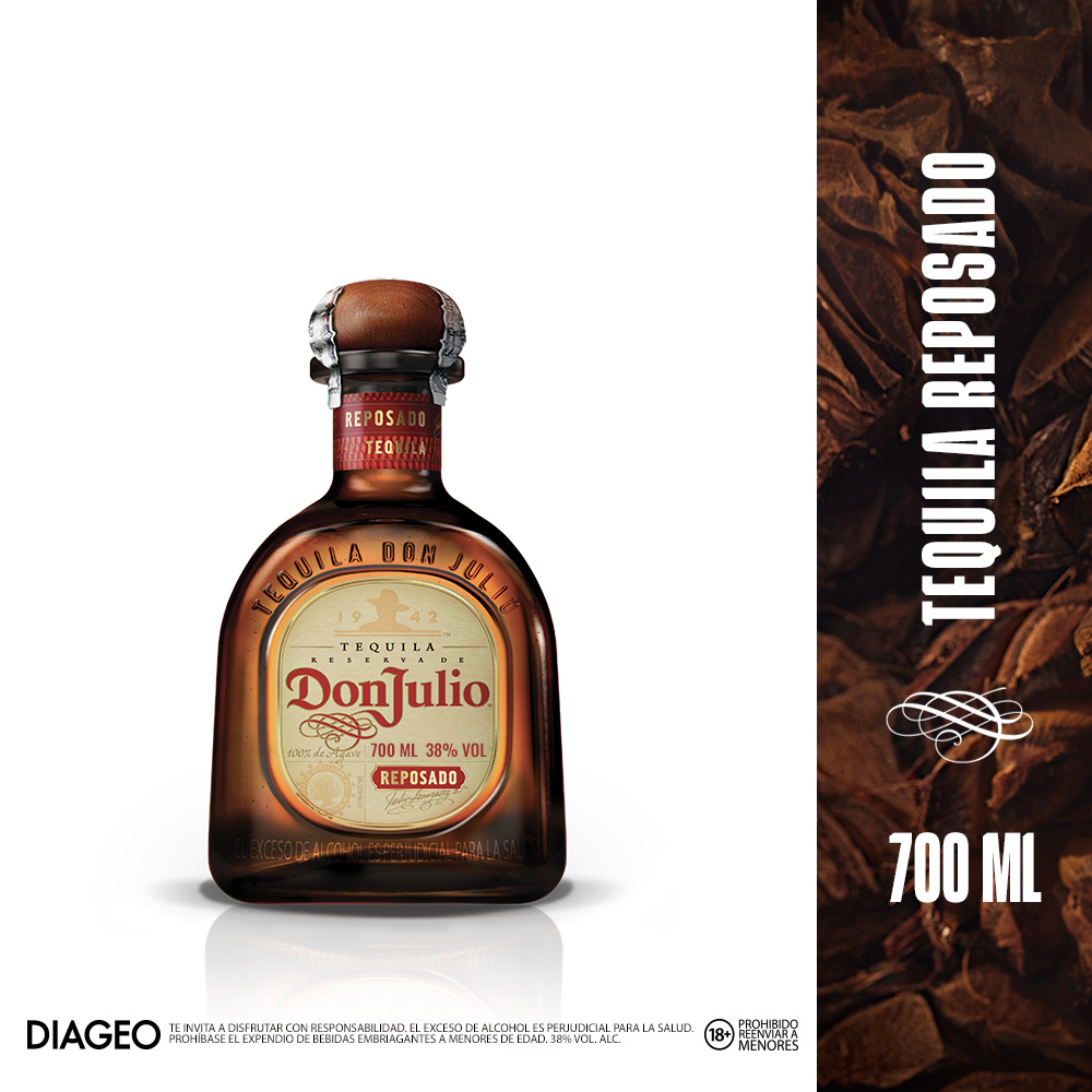 Don Julio Tequila Reposado Reservado 100% Agave 700 ml
