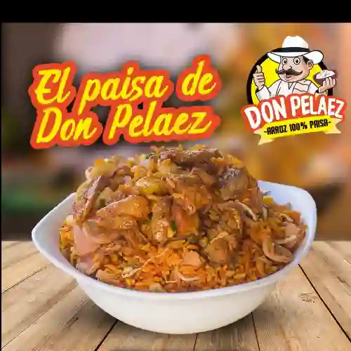 el Paisa de Don Peláez, 7 Porciones