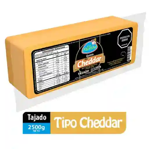 La Florida Queso Cheddar Tajado
