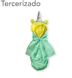 Disfraz Para Mascota Unicornio Menta XS