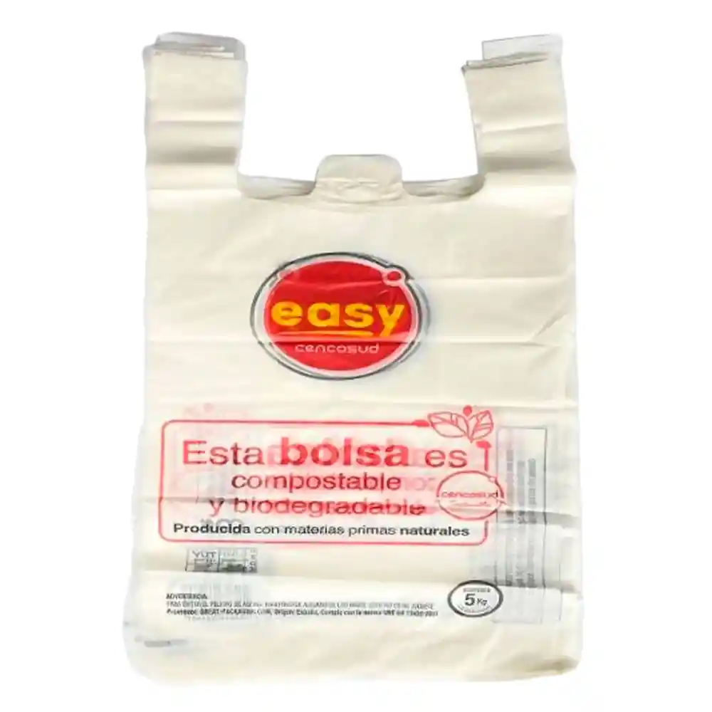 Bolsa Plastica Easy Medium Compostable