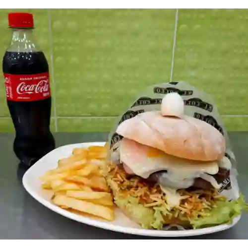 Combo Hamburguesa Sencilla