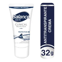 Balance Desodorante Antitranspirante Clinical Protection en Crema