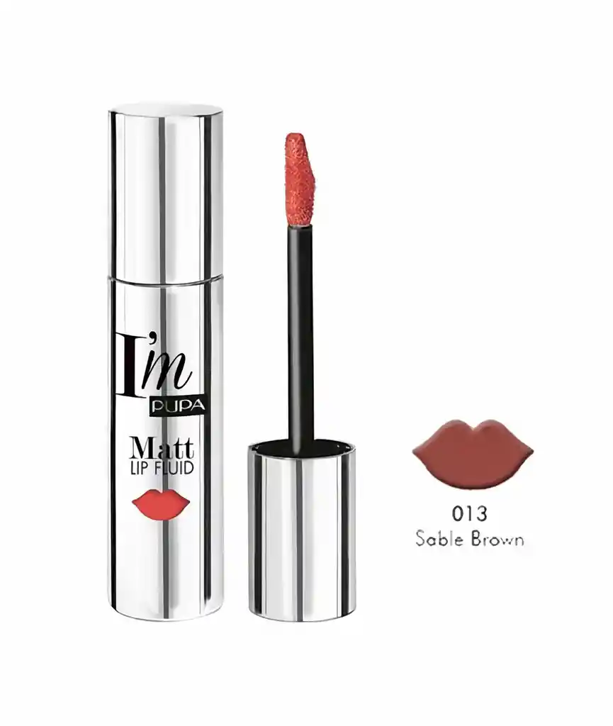 Pupa Labial I'M Matt Lip Fluid Pure Colour-Ultimate Matte #013