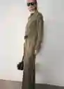 Suéter Jersey Demy Khaki Talla S Mujer Mango