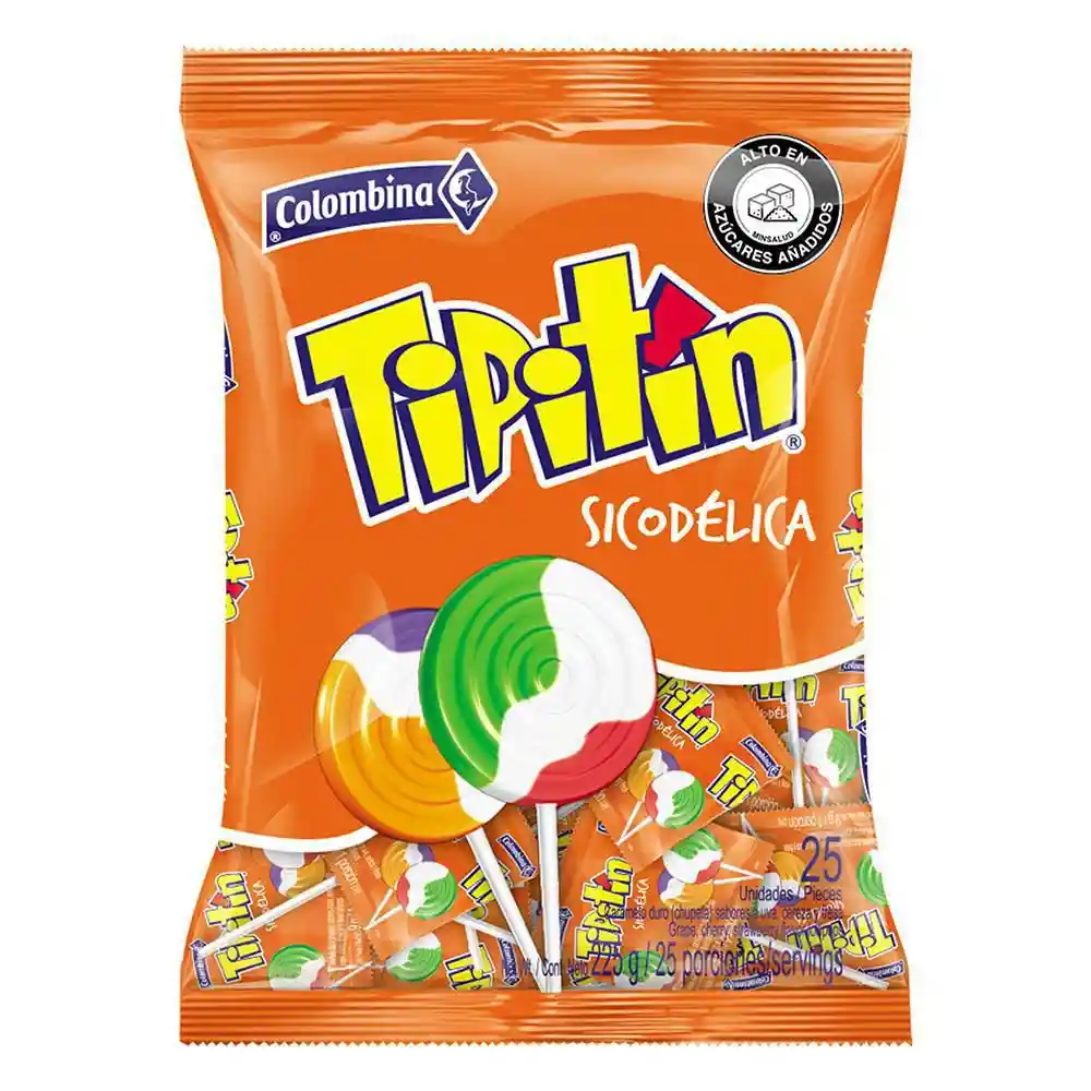  Tipitin Chupetas Sico Deli Cas Sabores Variados 