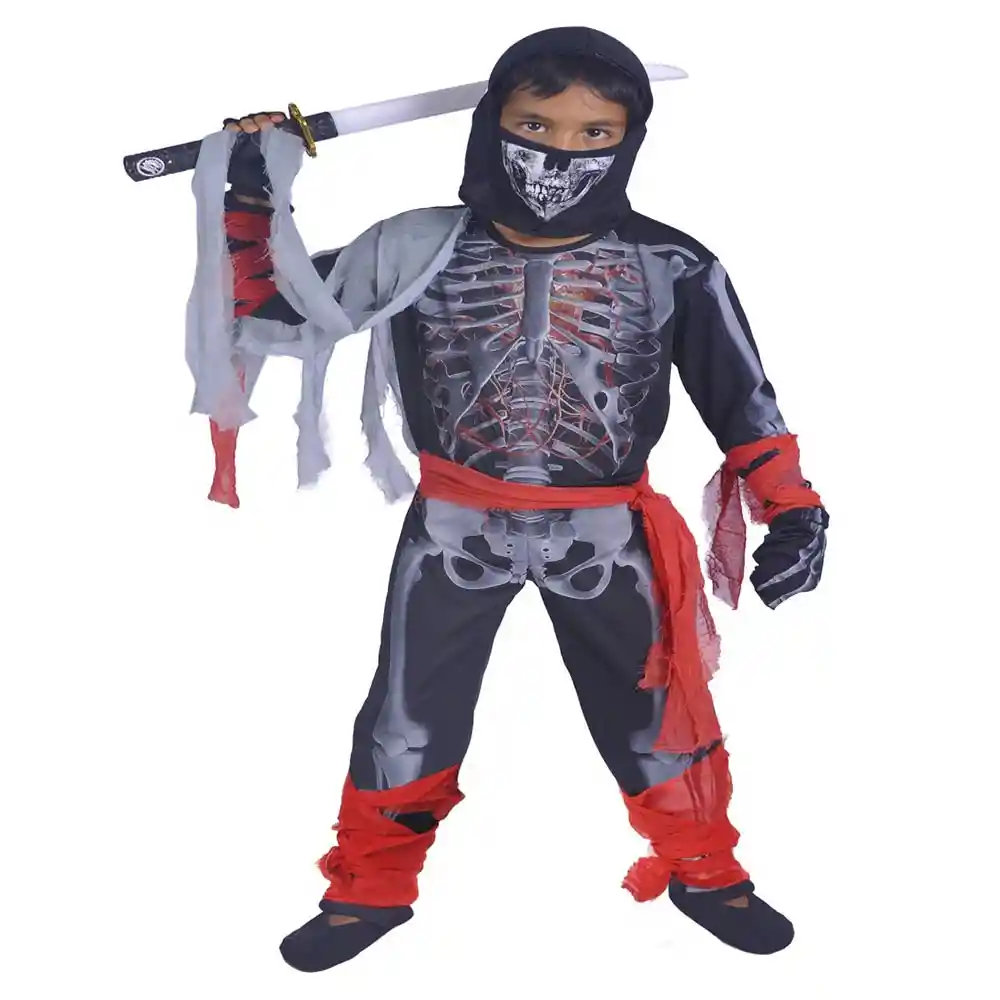 Disfraz Ninja Zombie Talla 8