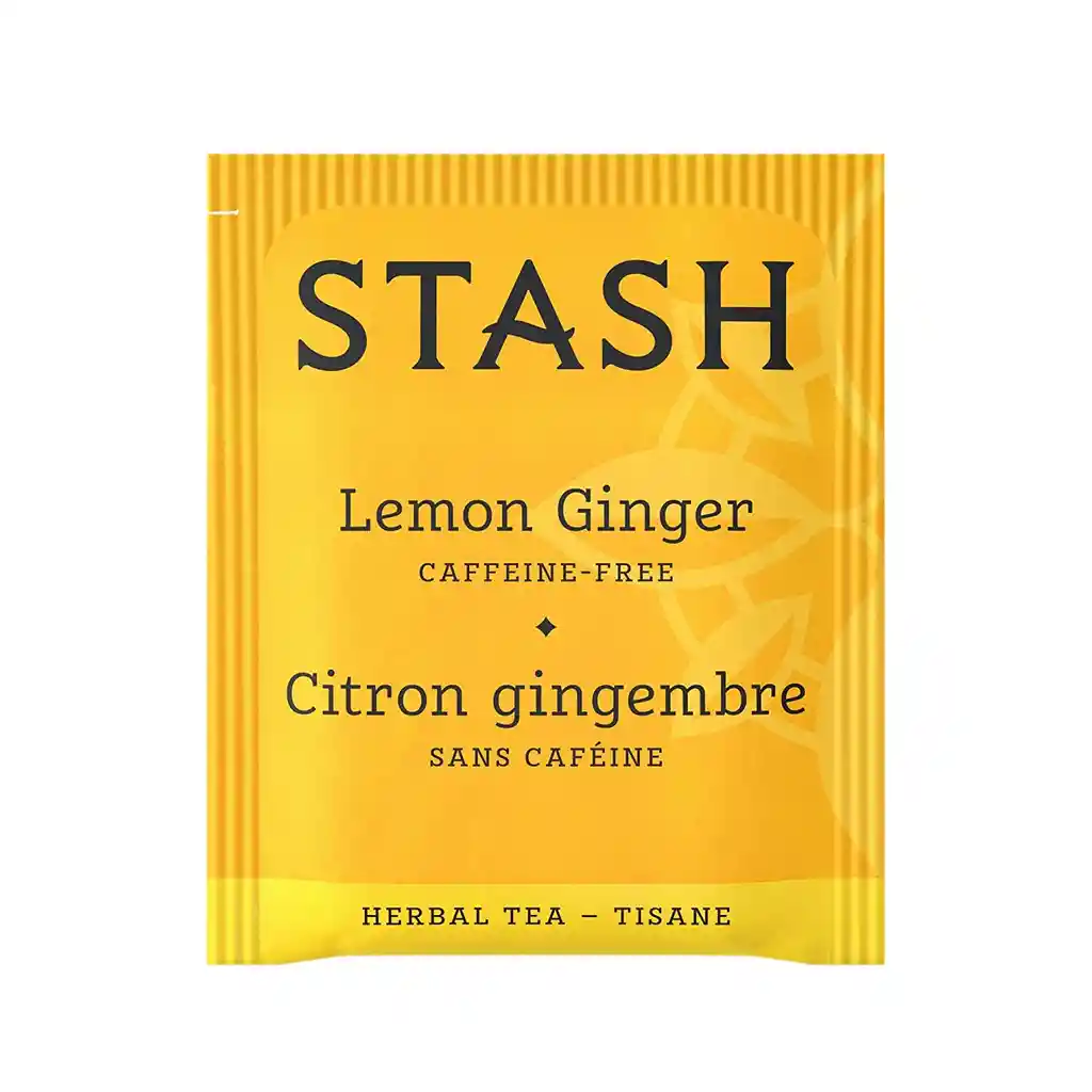Stash Té de Hierbas de Jengibre y Limón Libre de Café