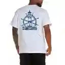 Camiseta Manga Corta Serenity Hombre Blanco-s
