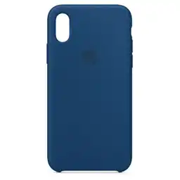 iPhoneXs Silicone Case Blue