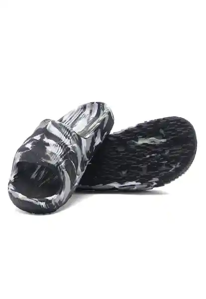 Sandalias Yezy Unisex Negro-Gris Talla 42 Tellenzi