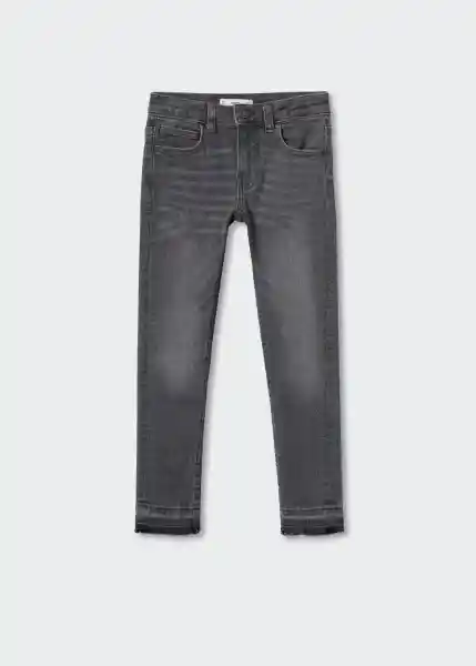 Jeans Simon Tejano Gris Talla 09 Niños Mango