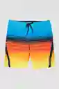 ONeill Short de Baño Superfreak Mist Am Naranja Talla 34