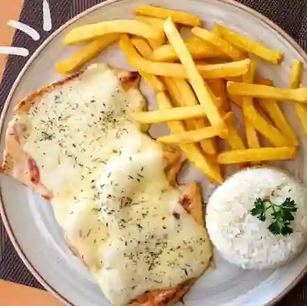 Pechuga gratinada