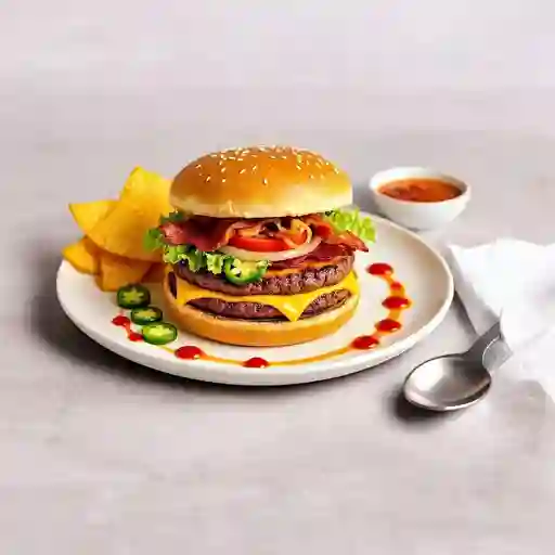 Hamburguesa Mexicana