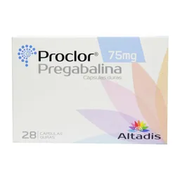 Proclor Capsulas Duras 75 Mg
