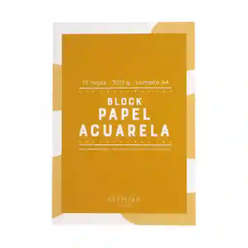 Block de Papel Acuarela Casaideas