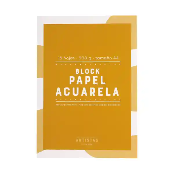 Block de Papel Acuarela Casaideas