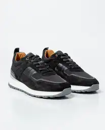 Tenis Runner Refined Negro Sombrío Ultra Oscuro 39 Chevignon