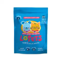 Lopets Pañitos Húmedos para Mascotas
