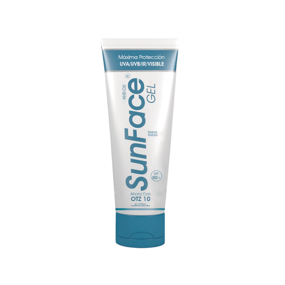 Sunface Protector Solar en Gel Spf 50 + 70 g