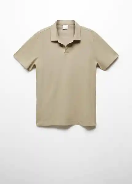 Camisa Polo Taga Khaki Talla XS Hombre Mango