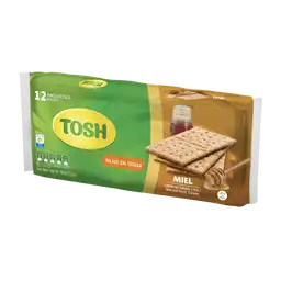 Tosh Galletas Integrales con Salvado y Miel