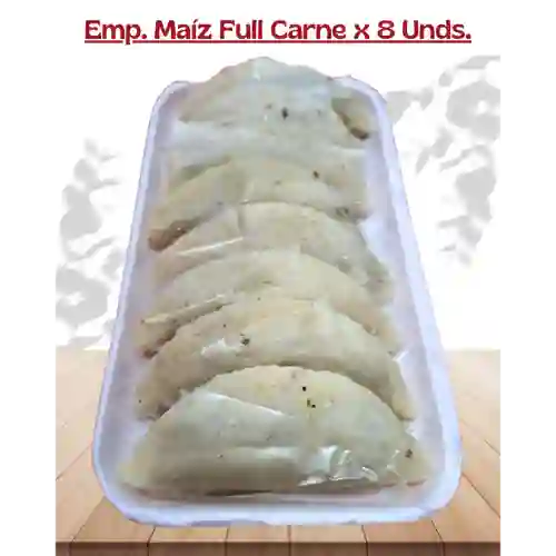 Empanadas de maiz full carne x 8 unds