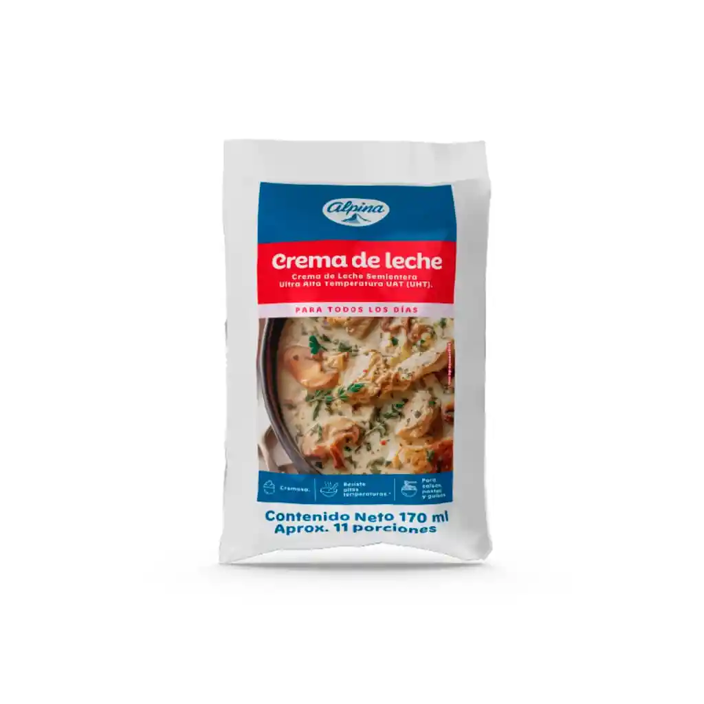 Crema de Leche Alpina *170 Gr