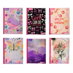 Cuaderno Norma 50 Hojas Cuadriculado Fem Surtido