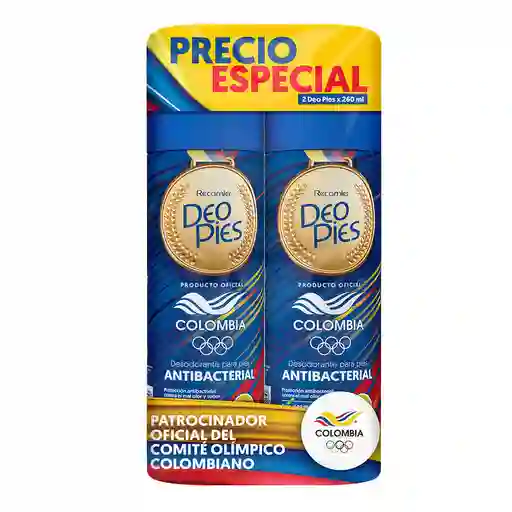 Oferta Desodorante Pies Deo Pies Antibacterial Spray X