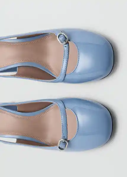 Zapatos Lole1 Azul Talla 41 Mujer Mango