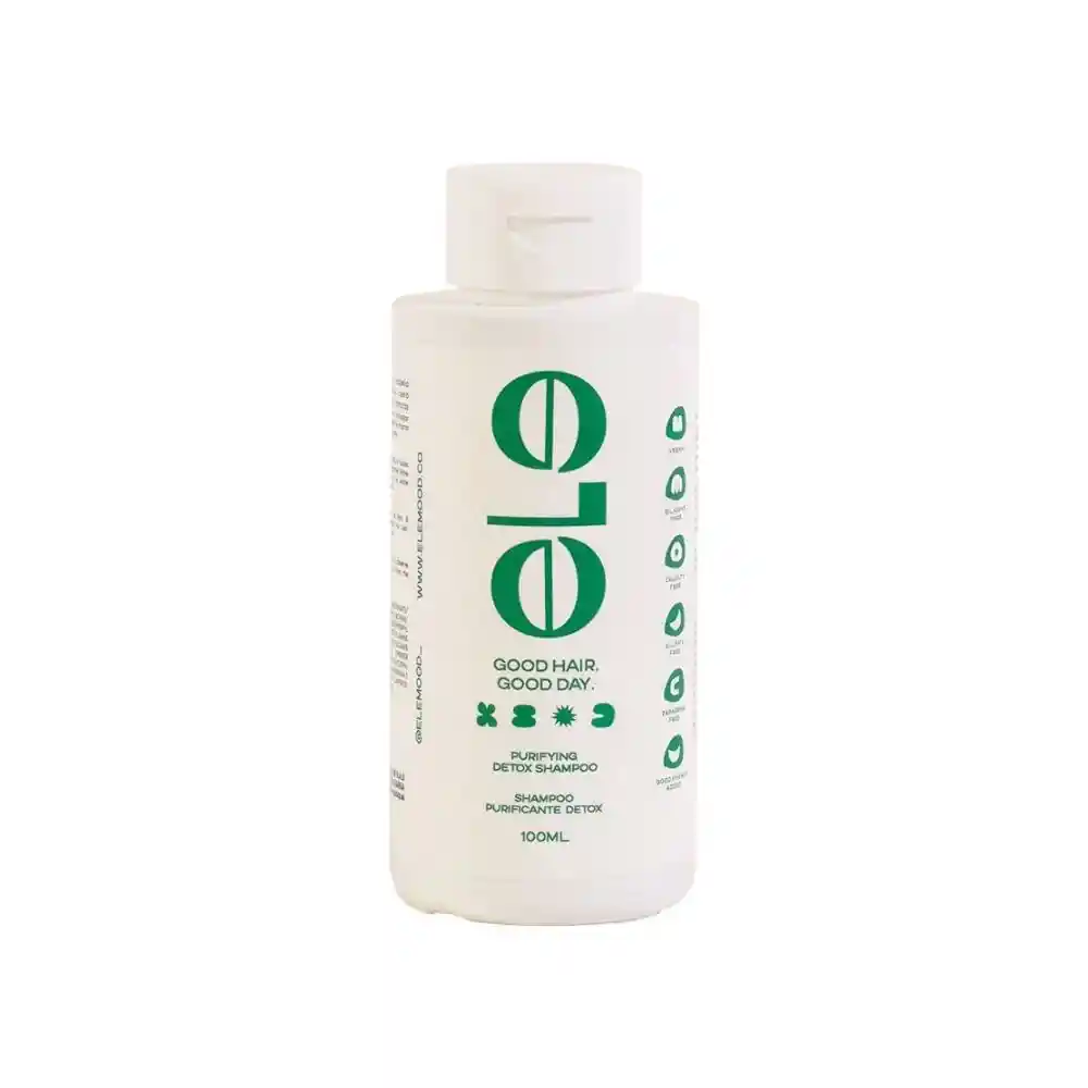 Shampoo Ele Mood Purificante Detox Frasco