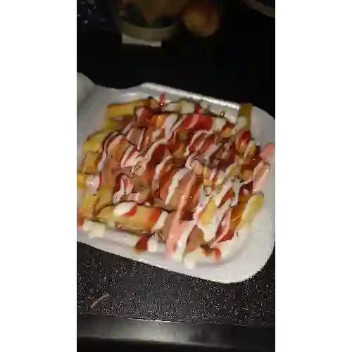 Salchipapa