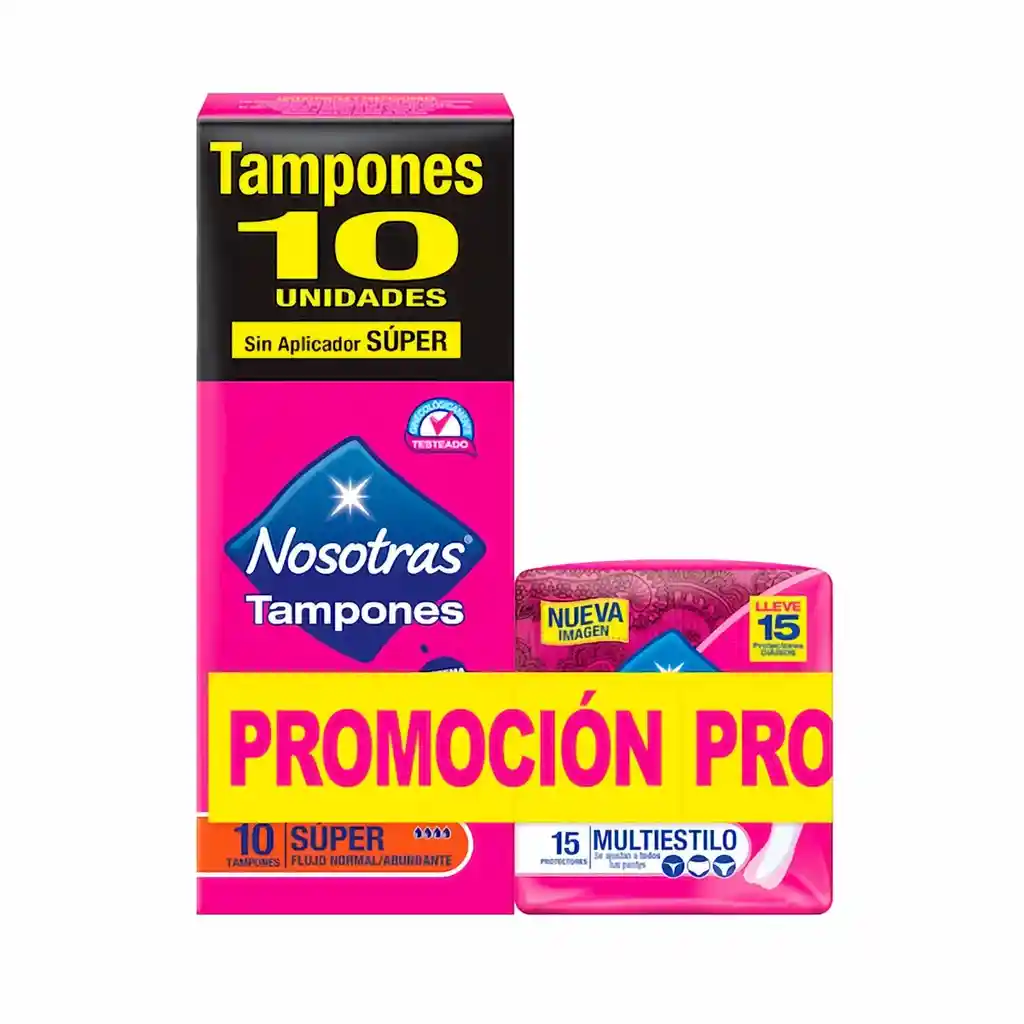Nosotras Tampones + Protectores