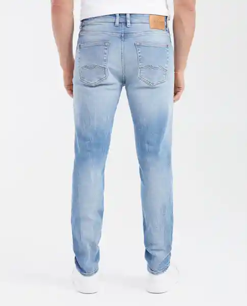 Jean Morrison Masculino Azul Francés Medio Talla 32/32 Chevignon