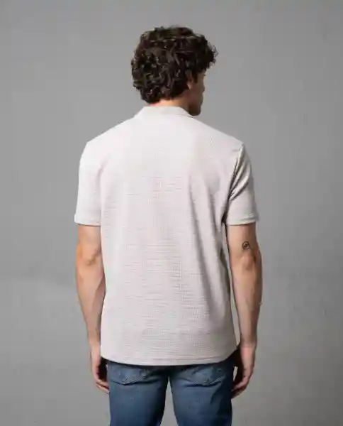 Camiseta Polo Hombre Crudo L 191G102_CRU154502 Rifle
