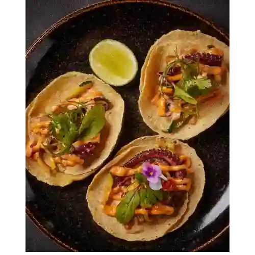Taco de Pulpo Zarandeado