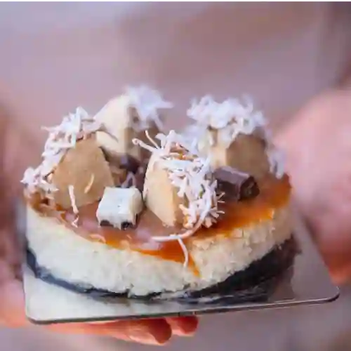 Cheesecake Personal Caramelo y Alfajores