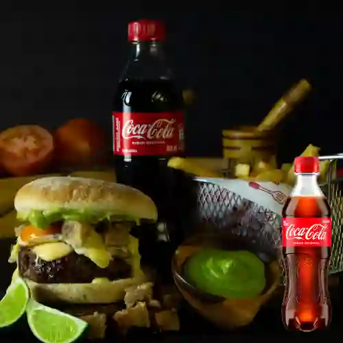 Combo H. Chicharrona en Combo +Cocacola Orig 400ml