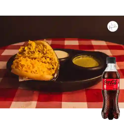 Combo Arepa Catira + Coca Cola Sin Azúcar 400 ml