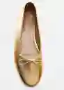 Zapatos Baila Oro Talla 38 Mujer Mango