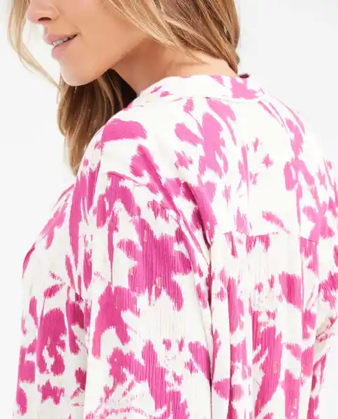 Camisa Lurex Sleeveless Blouse Femenino Rosado Talla M Chevignon