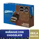 Galleta Doble Chocolate Crema Vainilla Oreo