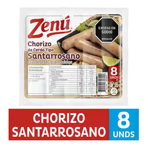 Zenú Chorizo Santarrosano