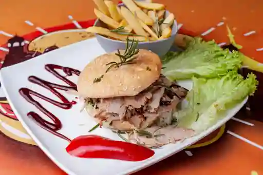 Hamburguesa de Pernil Pequeña